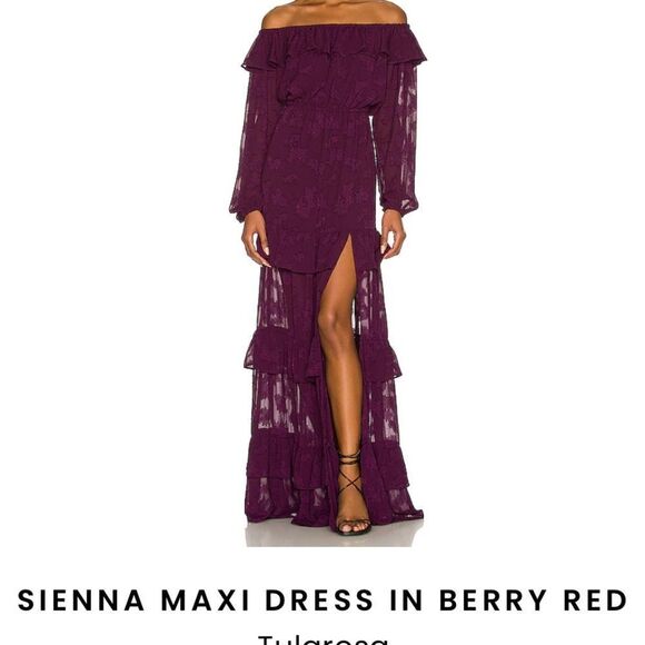 Tularosa Dresses & Skirts - Tularosa Off Shoulder Maxi Dress